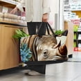 thumbnail image 6 of Rhinoceros Large Capacity Reusable Foldable Oxford Cloth Grocery Baskets - Multipurpose Storage Basket and Decorative Box, 6 of 7