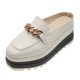 thumbnail image 1 of Nuevos zapatos Oxford de plataforma plana de primavera, mocasines de mujer, zapatos de mujer, hebilla de Metal, tacones altos gruesos, zapatos informales aumentados 38 Gao Jinjia LED, 1 of 2