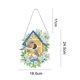 thumbnail image 2 of CHAO Bird's Nest 2# corona de pintura de diamantes, juego de bricolaje de pintura de diamantes 5D, niños/familia/decoración/pintura de diamantes colorida de Navidad, 2 of 3