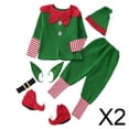 thumbnail image 1 of 2x Disfraz Navideño De , Novedad, Traje Navideño Para Puesta En Escena, Vacaciones Navideñas Para Niño, 140cm, 1 of 8
