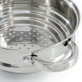 thumbnail image 4 of Oster Sangerfield 8 Inch Universal Stainless Steel Steamer with Lid, 4 of 5