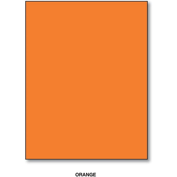 Chart Paper Orange Colour 