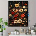 thumbnail image 4 of Qisvanset 12x16 Inch With Frame 2D Flat Wall Art William Morris Vintage Floral Religious Home Gift Decor, 4 of 8