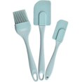 thumbnail image 1 of Espátula para crema de silicona resistente al calor, utensilios para hornear multifunción todo en uno, 3 uds., 1 of 5