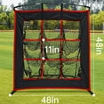 Gagalileo Strike Zone Baseball Softball Pitching Net Heavy Duty 9
