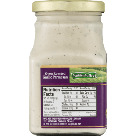 Hidden Valley Hv Sandwichspread Garlic Parm