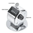 thumbnail image 3 of Round Base Hand Tally Counter 4 Digit Tally Counter Mechanic Palm Click Counter, 3 of 5