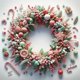 thumbnail image 5 of 5D DIY Corona Navidad Del Arte Artesanal 40x40cm, 5 of 8