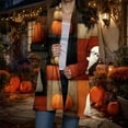 thumbnail image 6 of Hessimy Halloween Sweaters for Women Button Down V Neck Knit Sweater Cardigan Fall Winter Open Front Outerwear(Coffee,S), 6 of 9