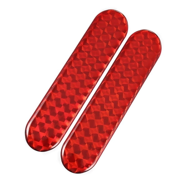 2 Universal- Auto Car Door Open Sticker Reflective Tape Safety Warning- Decal Can Reflect In The Dark And At Night Car Sticker
