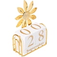 thumbnail image 1 of MasteelfCA 1 Set of Decorative Perpetual Calendar Elegant Block Calendar Home Office Tabletop Calendar Decor, 1 of 9