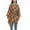 Orange, variant on Women's Sweater Poncho Coat Shawl Wrap Poncho Cape Belt Gradient Cardigan Sweaters Open Front for Spring Winter Beige One Size