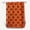 Dusty Orange, variant on Simply Daisy 70" W x 73" H Spider Pattern Polyester Shower Curtain, White