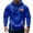03 Blue, variant on zfwon Hoodies for Men Plus Size 1/4 Zip Sweatshirts Long Sleeve Jumpers Fashion Hoodies Tracksuit with Pocket Drawstring Casual Work Pullover Outdoor Sports Fleece Tops