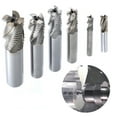 thumbnail image 2 of 1 Pce Hrc66 Extrémités de Ruguage en Carbure Massif 6-16mm Cnc pour Usinage de Métal Inoxydable 12mm, 2 of 7