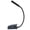 Black, variant on Riousery Clip On Reading Light USB Rechargeable Book Light Miniature Long Battery Life Clamp Lamp for Work Study Flexible Gooseneck Dimmable Desk Light Black