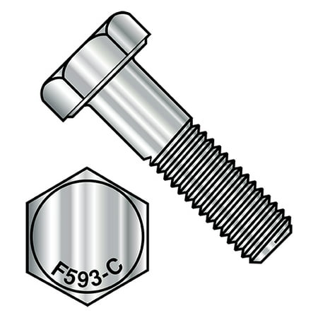 

7/16-14X1 1/2 Hex Cap Screw 18-8 Stainless Steel (Pack Qty 50) BC-4324CH188