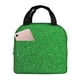 thumbnail image 1 of Disketp Green Sparkling Shiny Bolsa Térmica para Almuerzo para Hombre y Mujer, Ideal para Trabajo, Senderismo y Picnic, 1 of 8