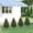 Army Green, variant on TaTaai 1Pcs Artificial Cedar Topiary Tree, Faux Evergreen Fake Pine Cypress Trees Plant, UV Rated Artificial Greenery Set for Home Decor Indoor/Outdoor