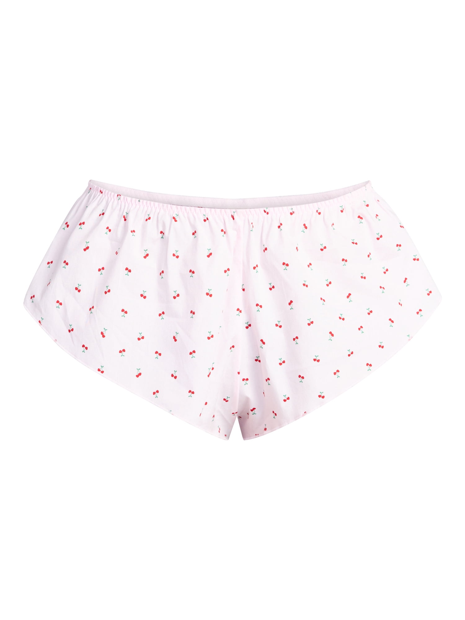 No Boundaries Woven Cotton Flutter Short Panties, Women's, Sizes XS-XXXL