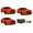 RGB, variant on Flashtech Blue Waterproof LED Headlight Halo kit for 2015-2017 Ford Mustang Headlights