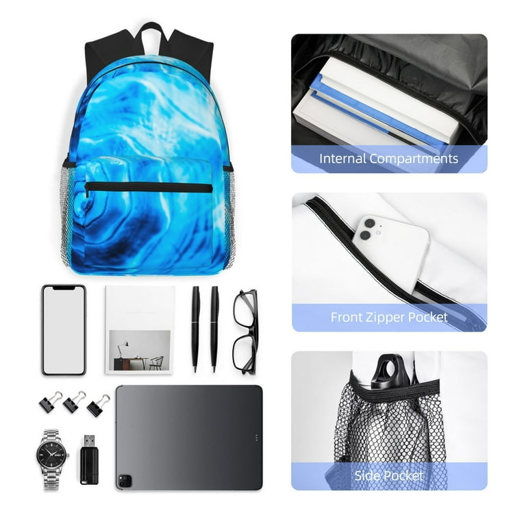 Blue shell backpack sales