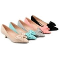 thumbnail image 7 of Brinley Co. Pointed Toe Bow Pump (Women's), 7 of 7