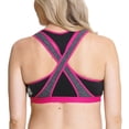 thumbnail image 3 of Cake Maternity Lotus Pumping Bra Hands Free, Maternity Sports Bra, Large, Fuchsia, 3 of 6