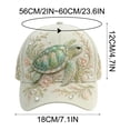 thumbnail image 3 of 2026 Marine Life Printed Baseball Cap, Unisex Casual Morning Wear Hat, Breathable Outdoor Sports Headwear for Daily Travel Activity, 3 of 8
