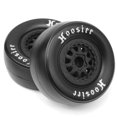 thumbnail image 3 of 4Pcs Rubber RC Tyres & Wheel Rims Hex for 1:10 on Road 4WD Racing RC Car 105mm, 3 of 5