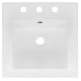 thumbnail image 2 of American Imaginations 16.5-in. W 3H8-in. Ceramic Top Set In White Color - Overflow Drain Incl. AI-29814, 2 of 9