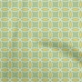 thumbnail image 1 of oneOone Cotton Poplin Twill Light Green Fabric Geometric Fabric For Sewing Printed Craft Fabric By The Yard 56 Inch Wide, 1 of 5