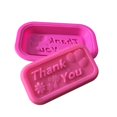 thumbnail image 4 of BUYISI Soap Mould Silicone Mould High Temperature Resistant Reusable Silicone Easy To Clean Easy To Demold Baking Cake Pink, 4 of 5