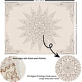 thumbnail image 3 of Gojian Floral Tapestry Wall Hanging Cute,Boho Wall Tapestry for Bedroom Aesthetic,Mandala Living Room Decor for Teen Girls, 3 of 6
