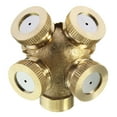 thumbnail image 4 of Raindrops 1Pcs Golden 4 Hole Nozzle for Industrial Irrigation and Spray, 4 of 8
