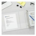 thumbnail image 7 of (2 pack) UNIVERSAL Slant-Ring Economy View Binder 4" Capacity White 20994, 7 of 7