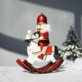 thumbnail image 6 of Wooden Rocking Horse Nutcracker 12-Inch, Nutcracker Figure on Rocking Horse Christmas Decoration, 6 of 6