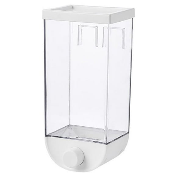 Kitchen Food Storage Easy Container Cereal Dispenser Wall Mounted Glass Soup Containers with Lids Pantry Storage Shelves Baking Storage Container Set Glass Storage Containers with Lids Clear Container