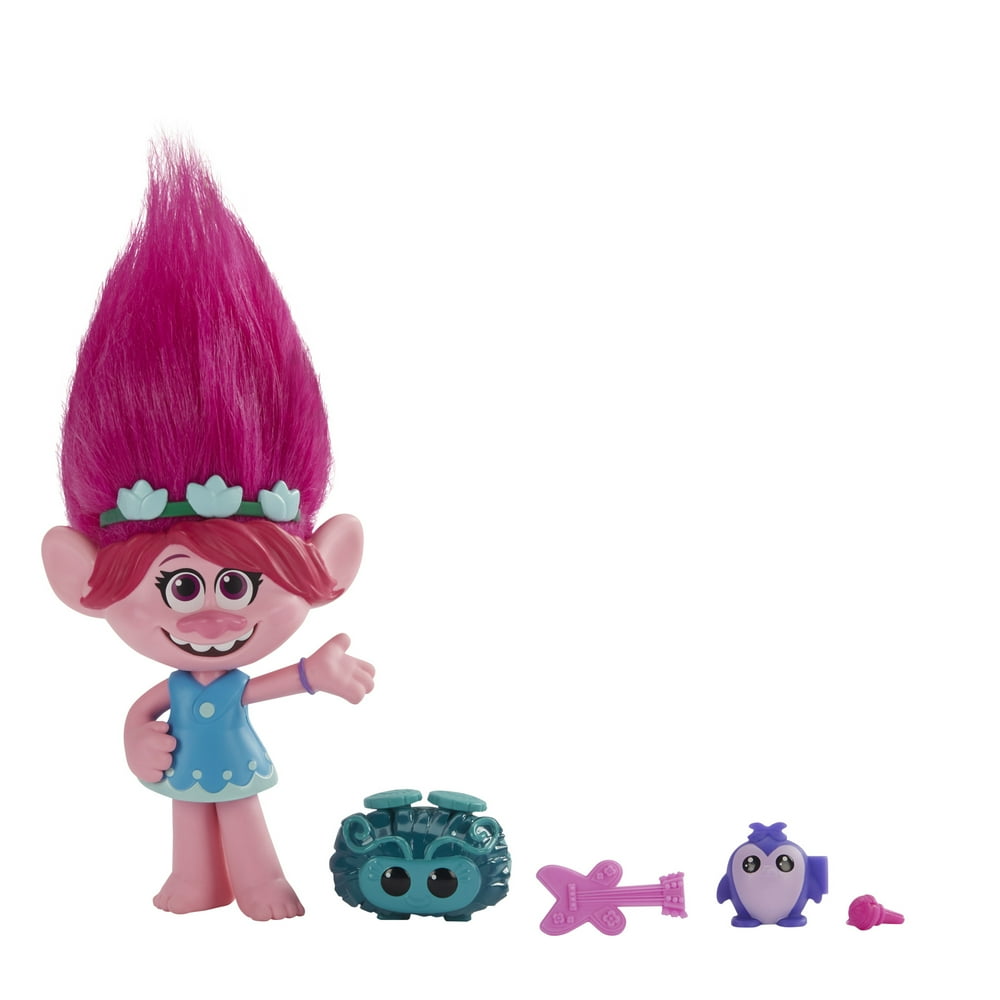 DreamWorks Trolls TrollsTopia Ultimate Surprise Hair Poppy, for Ages 4
