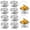 10 Pack, variant on SONGMY 4-Pack Round Chafers and Buffet Warmers Sets, 5 Qt Chafing Dish Buffet Set, Stainless Steel Food Warmers