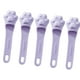 thumbnail image 1 of Juego de 5 Cepillos exfoliantes Sunnimix cepillo de limpieza facial de silicona resistente al agua Violeta, 1 of 8