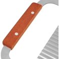 thumbnail image 4 of 1 pieza de cuchillo ondulado de acero inoxidable, cuchillo para patatas con dientes de lobo, corte creativo de patatas fritas, cuchillo ondulado, trituradora de patatas, cortador de jabón, 4 of 5
