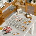 thumbnail image 3 of vnanda Miniature Baking Mold with Stars Cat Paws Dollhouse Baking Mold Miniature Japanese Cake Mold with Star Cat Paw Bear Shapes Realistic for Cake, 3 of 8