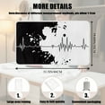 thumbnail image 7 of ZIATUBLES Ironing Blanket Pale Foldable Ironing Mat Pad, Portable Ironing Board Cover for Travel Washer Dryer Countertop, ECG Heartbeat Ink Splatter Print, 31.5" x 19.6", 7 of 7
