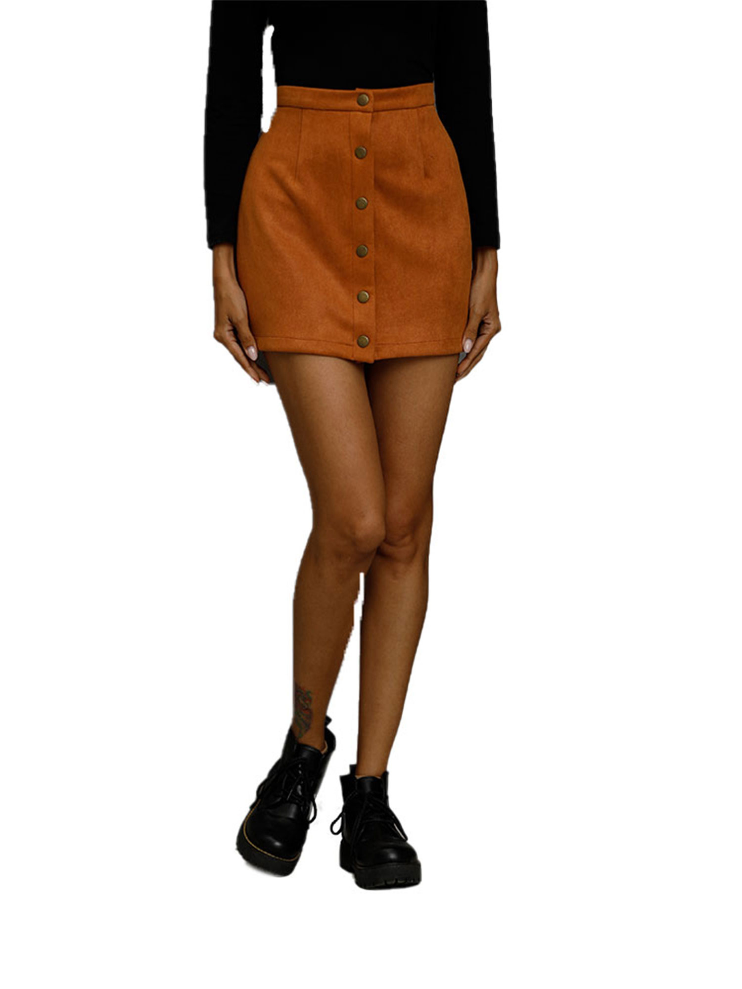 suede skirt walmart