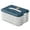 Blue, variant on 1/2/3/4 Layer Dumpling Box Storage Tray Food Container Box for Refrigerator and Kitchen Froze Dumpling Storage Case