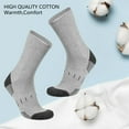 thumbnail image 6 of Men's Cushioned Socks for Running, Hiking & Gym - Moisture-Wicking Athletic Socks, 6 of 7