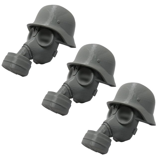 Mask Bottle Cape Acero Capas Gas Capa Botella (F)