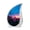 Tulip-1, variant on VALERASH Set of 1 Large & 4 Keepsake Pink Tulip Cremation Urns for Human Ashes - Blue Funeral Urn for Ashes for Women Flower Urns for Adult Human - 10 & 3 Inch