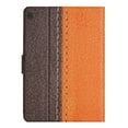 thumbnail image 3 of Dteck Folio Wallet Case for Lenovo Tab M10, TB-X605F/X505, Rugged PU Leather Case Kickstand Slim & Lightweight Cover with Card Slots & Cash Pocket & Magnetic Clasp Full-protective Back Shell, Orange, 3 of 7